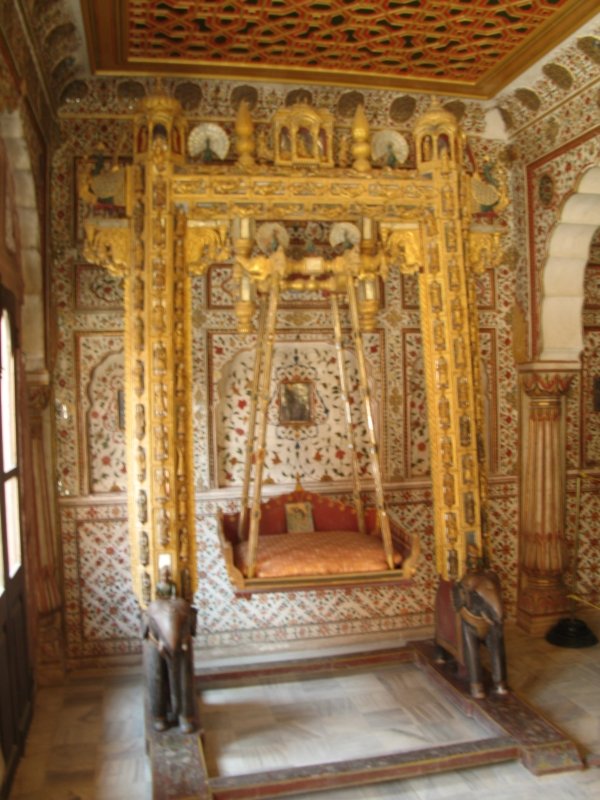 Junagarh Palace. Bikaner, Rajasthan, India 