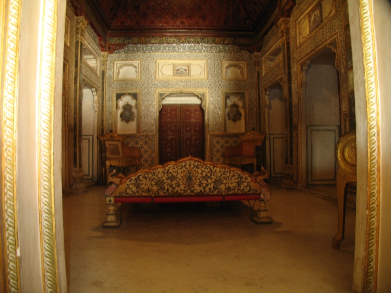 Junagarh Palace. Bikaner, Rajasthan, India 