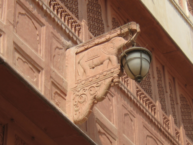 Junagarh Palace. Bikaner, Rajasthan, India 