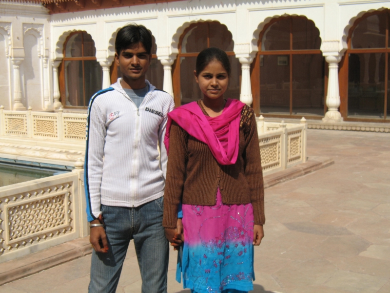 Junagarh Fort. Bikaner, Rajasthan, India 