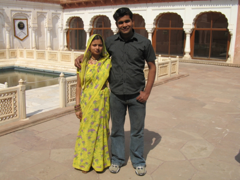 Junagarh Fort. Bikaner, Rajasthan, India 