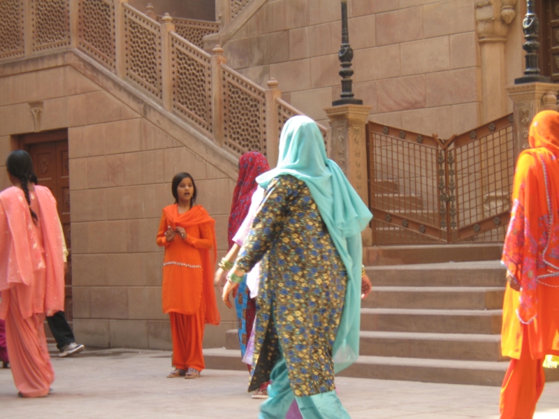 Junagarh Fort. Bikaner, Rajasthan, India 