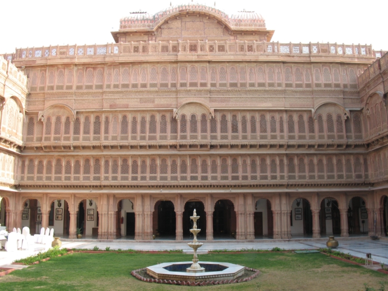  Lalgarh Palace. Bikaner, Rajasthan, India 