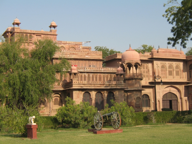  Lalgarh Palace. Bikaner, Rajasthan, India 