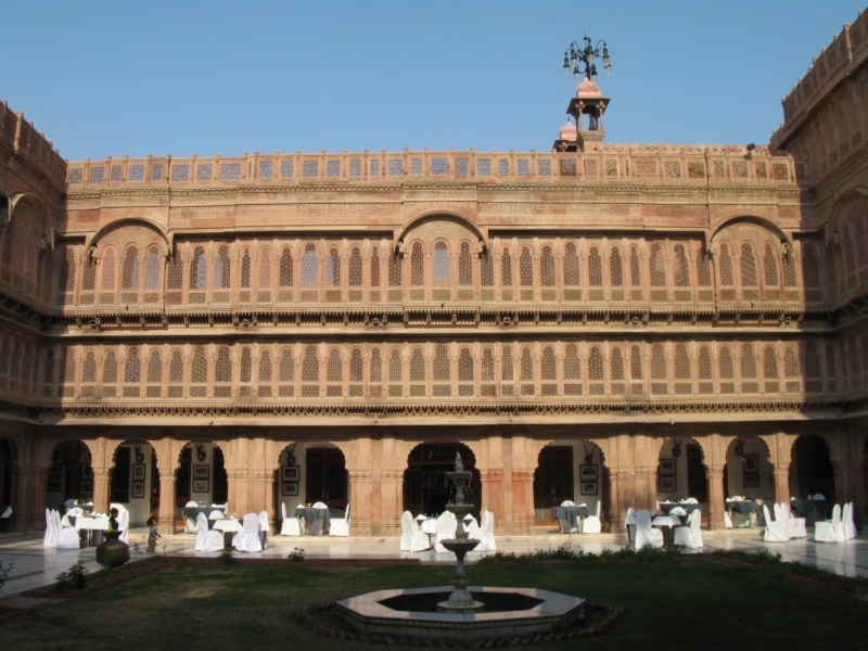  Lalgarh Palace. Bikaner, Rajasthan, India 