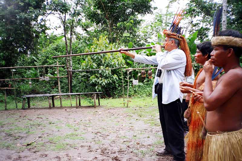 Amazon River Village, Peru