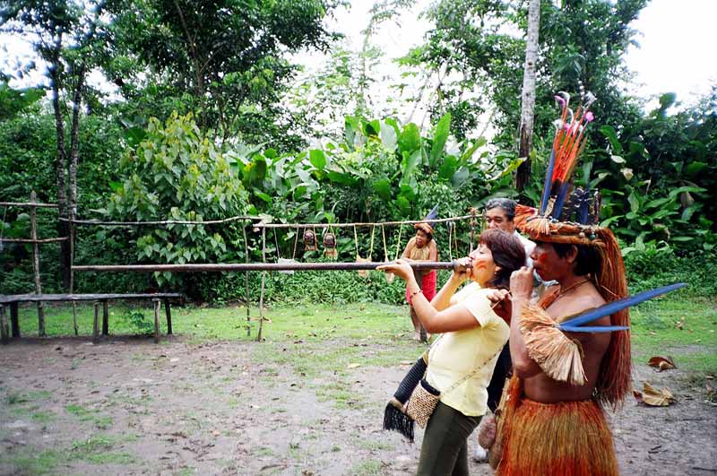 Amazon River Village, Peru