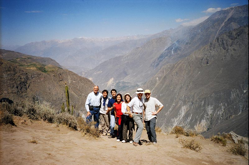 Tour Group, Colca Canyon, Peru