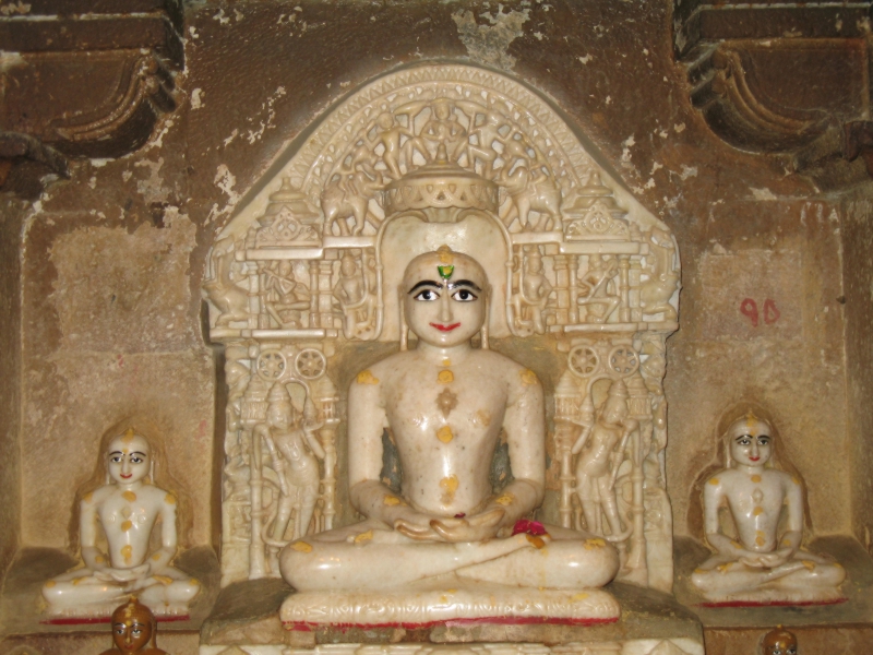Jain Temple. Jaisalmer, Rajasthan, India