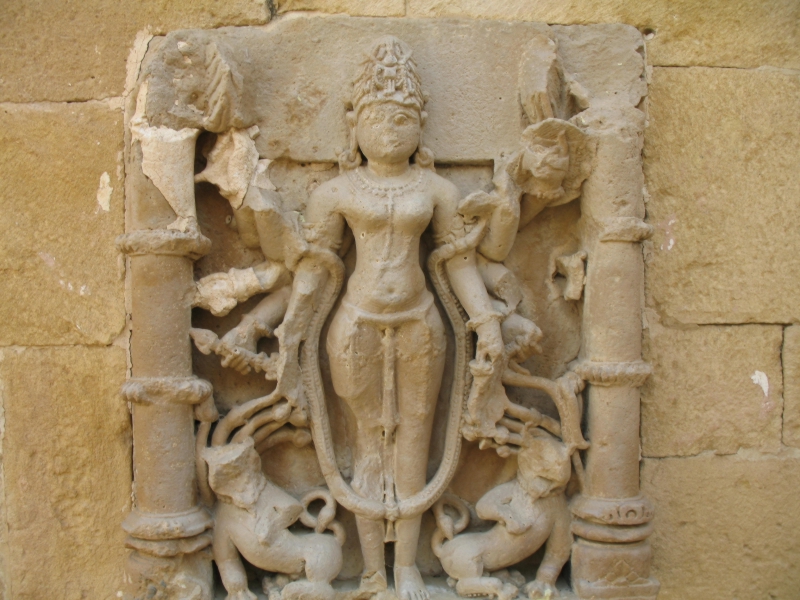 Jain Temple. Jaisalmer, Rajasthan, India