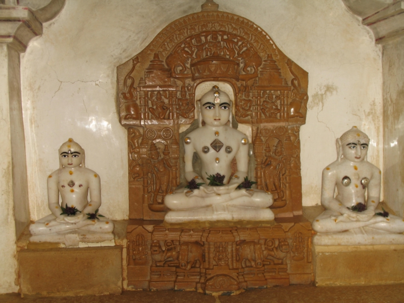 Jain Temple. Jaisalmer, Rajasthan, India