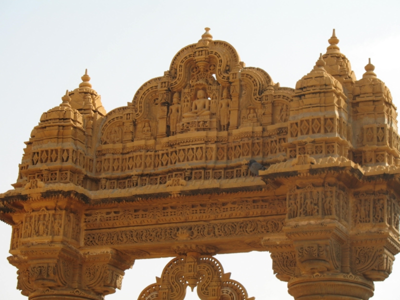 Jain Temple. Jaisalmer, Rajasthan, India