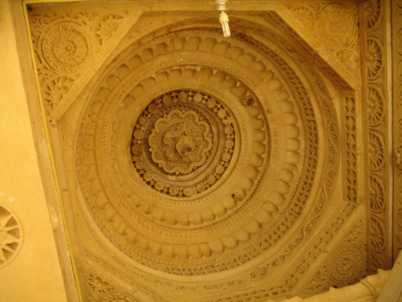 Jain Temple. Jaisalmer, Rajasthan, India