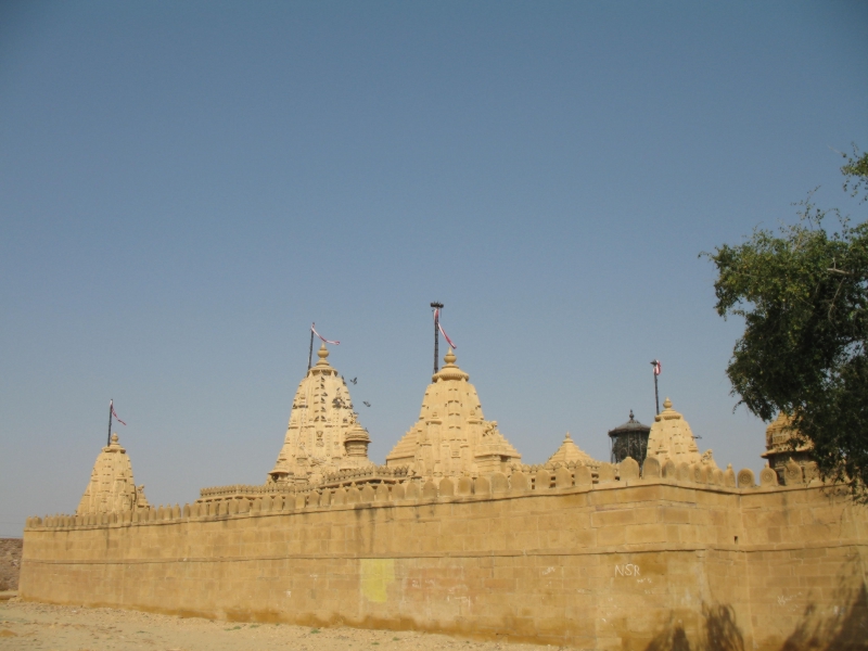 Jain Temple. Jaisalmer, Rajasthan, India