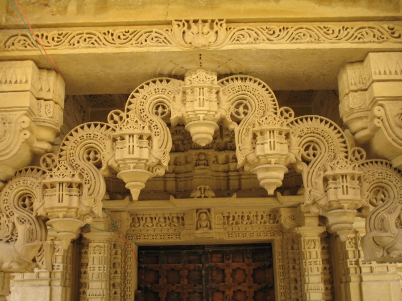 Jain Temple. Jaisalmer, Rajasthan, India