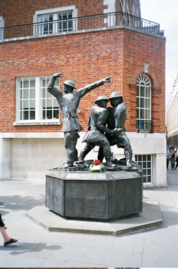 Firefighters Memorial, London