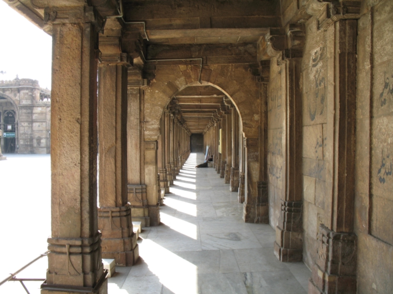 Jaimi Masjid. Ahmedabad, Gujarat, India