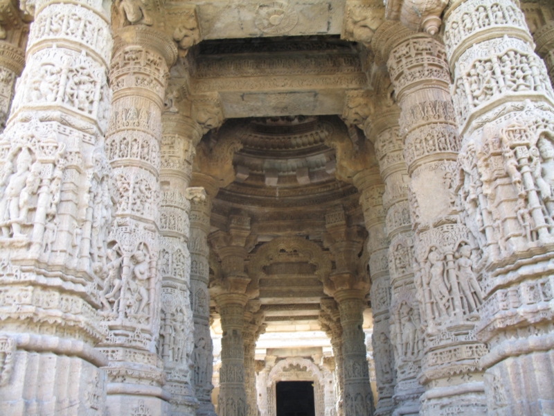 Sun Temple of Modhera.  Gujarat, India