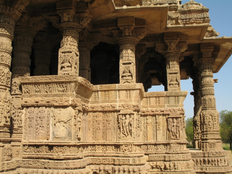 Sun Temple of Modhera.  Gujarat, India