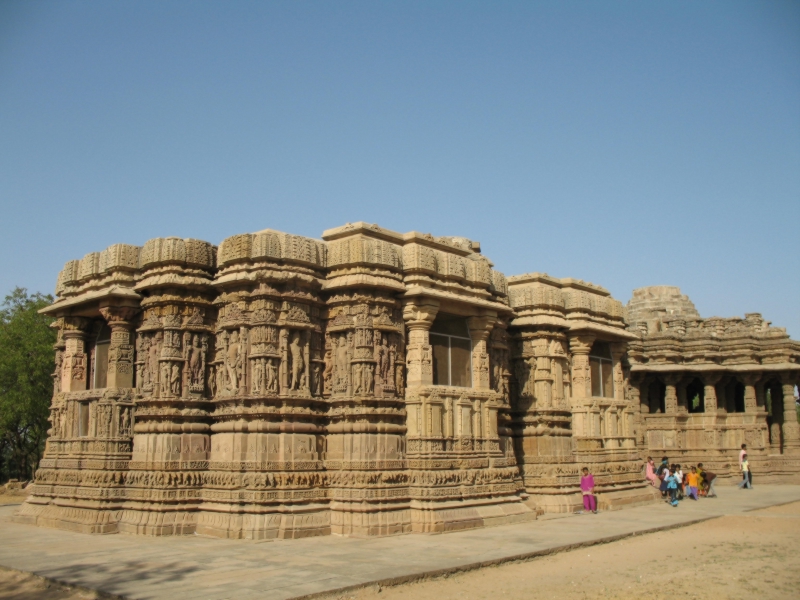 Sun Temple of Modhera.  Gujarat, India