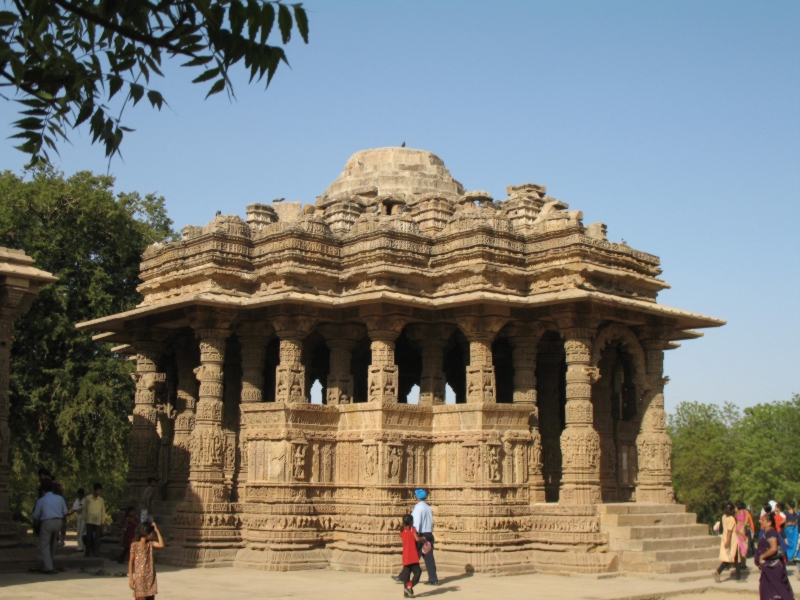 Sun Temple of Modhera.  Gujarat, India