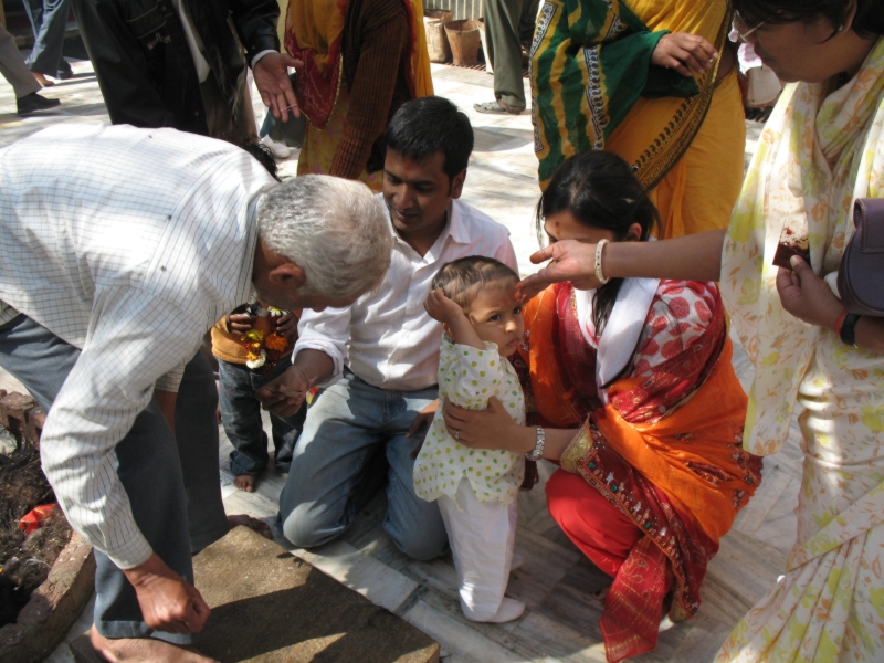 Agastya"s Haircut Ceremony