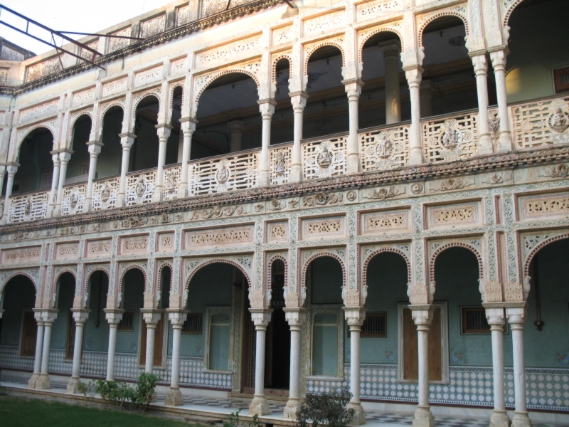 Seksaria Haveli, Shekhawati region, Nawalgarh, India 