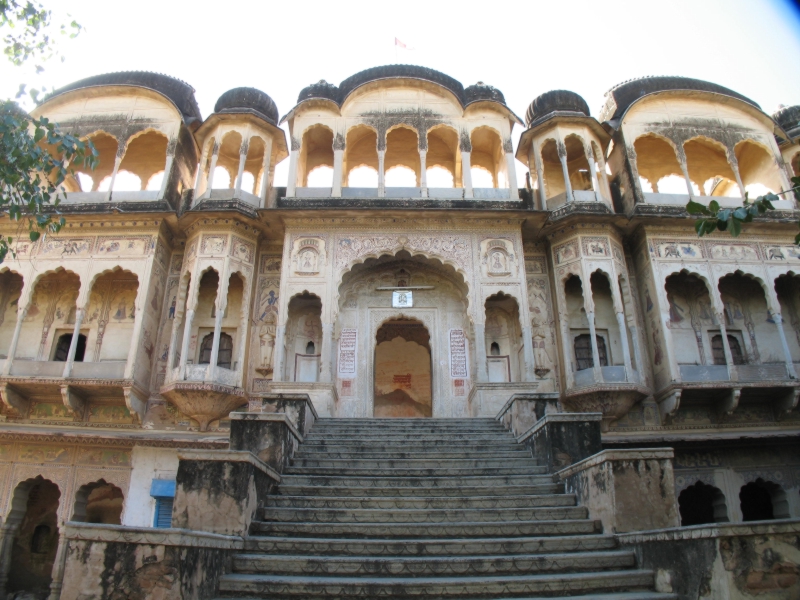 Painted Havelis. Nawalgarh, Rajasthan, India