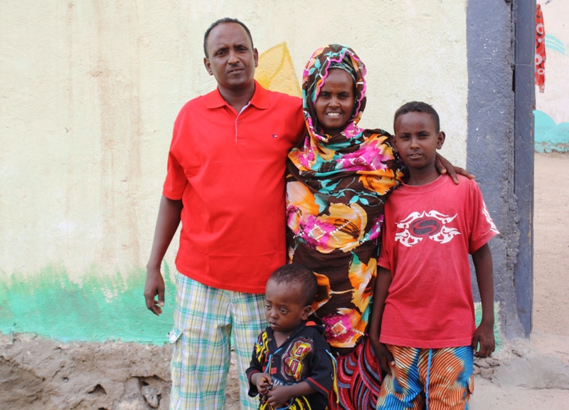 Driver and Family, Djibouti, Horn of Africa