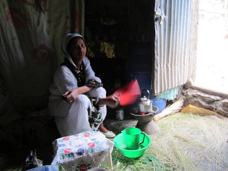 Coffee Ceremony, Lalibela, Ethiopia