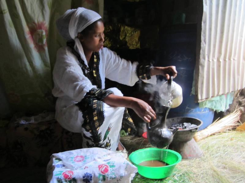 Coffee Ceremony, Lalibela, Ethiopia