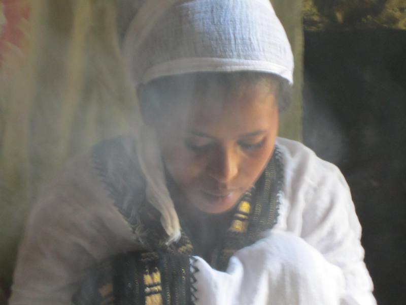 Coffee Ceremony, Lalibela, Ethiopia