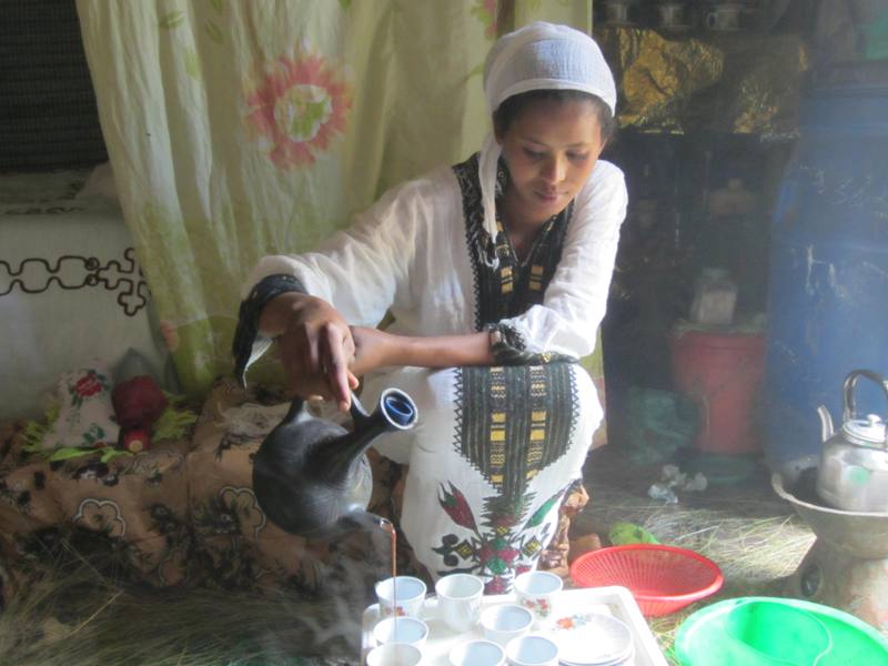 Coffee Ceremony, Lalibela, Ethiopia