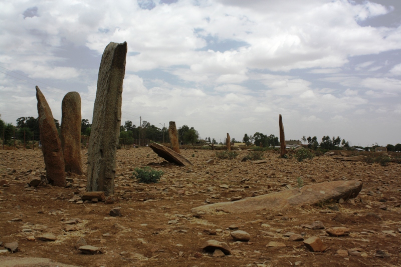 Cemetery, Aksum, Ethiopia