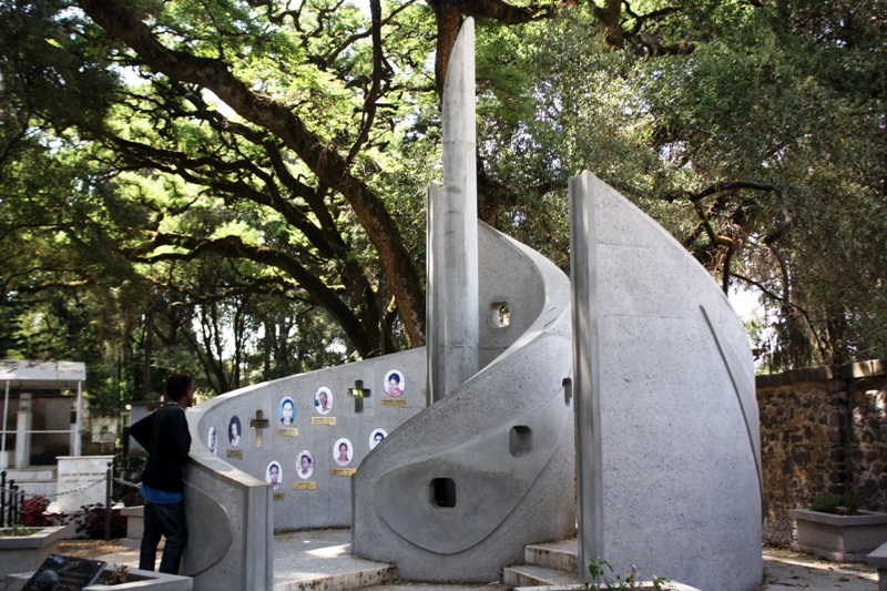 Memorial to young air crash victims, Holy Trinity Cathedral, Addis Ababa, Ethiopia