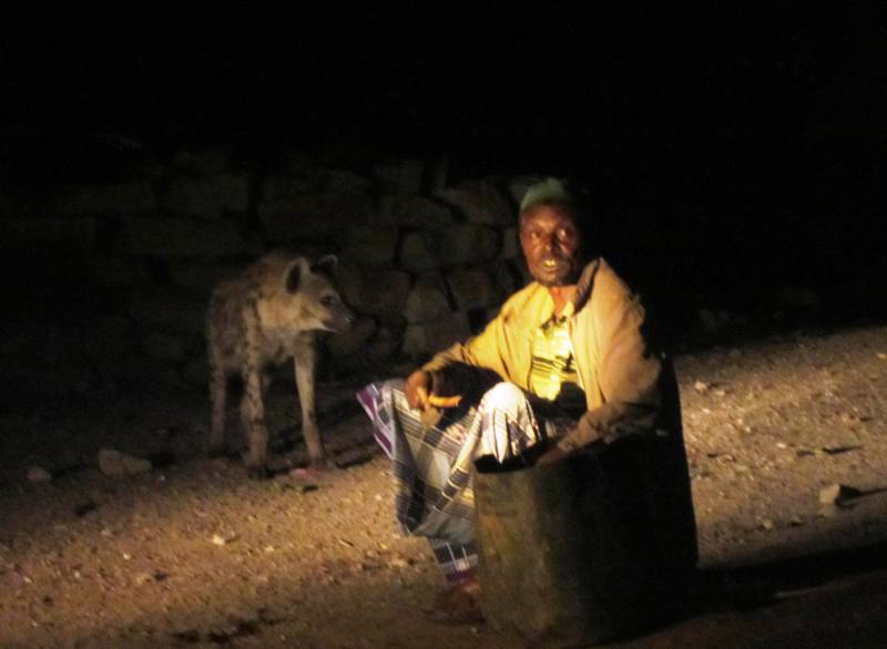 The Hyena Man, Harar, Ethiopia