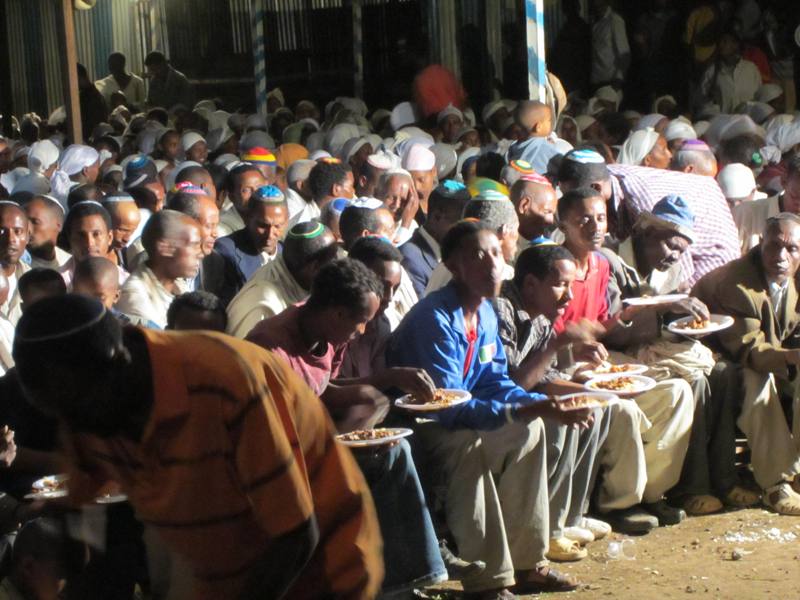 Passover Meal, Jewish Community, Gonder, Ethiopia