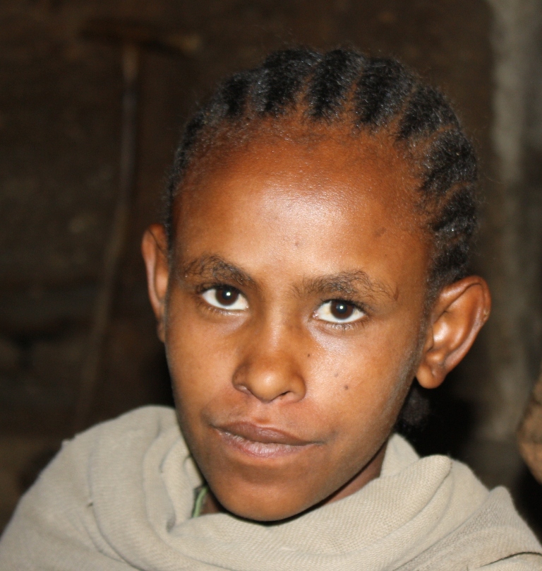  Priest"s Daughter, Tigray, Ethiopia