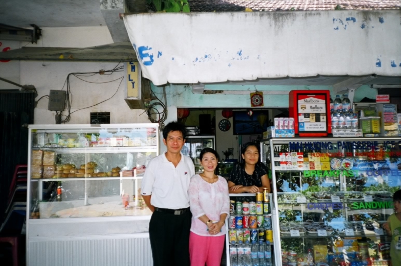 Huang and Husband, Hue, Vietnam