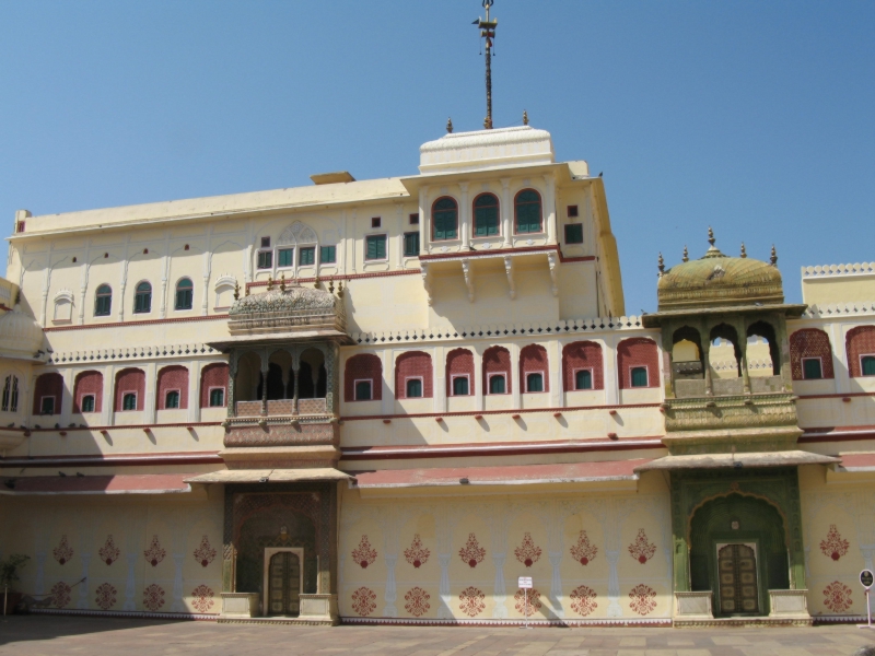 Pritam-Chowk.  Jaipur, Rajasthan, India