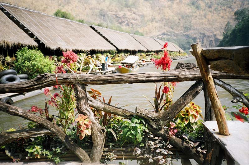  River Kwai Float Hotel, Kanchanaburi, Thailand