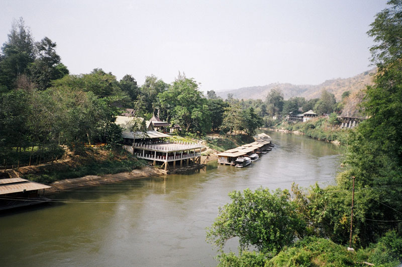  River Kwai Float Hotel, Kanchanaburi, Thailand