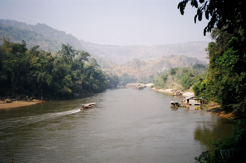  River Kwai Float Hotel, Kanchanaburi, Thailand