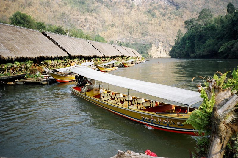  River Kwai Float Hotel, Kanchanaburi, Thailand