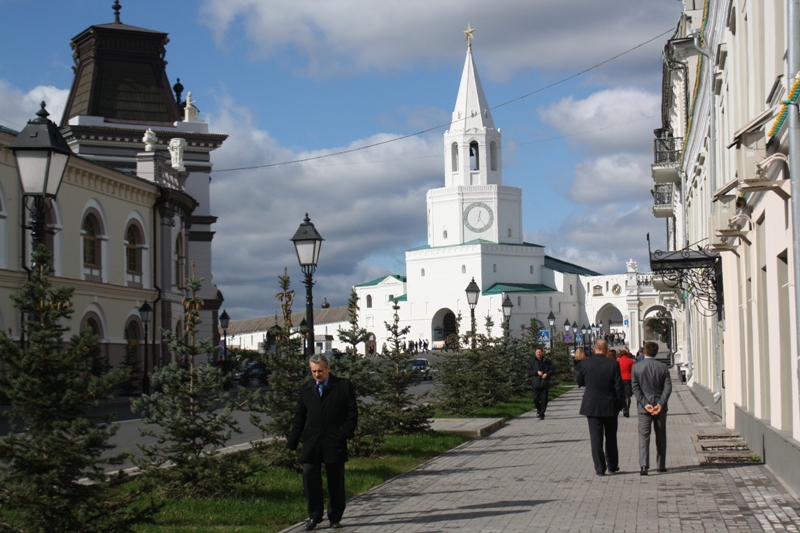 Savior Tower, Kremlin, Kazan, Tartarstan, Russia