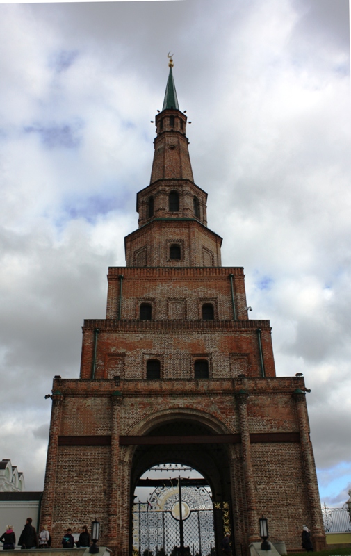 Suyumbke"s Tower, Kremlin, Kazan, Tartarstan, Russia