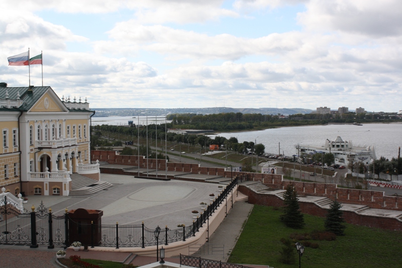 Kazanka River, Kremlin, Kazan, Tartarstan, Russia