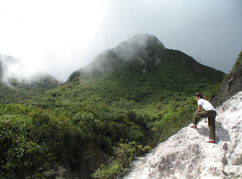 Gunung Sibayak, Sumatra, Indonesia