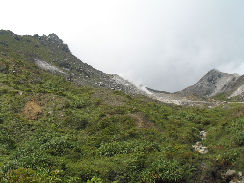 Gunung Sibayak, Sumatra, Indonesia