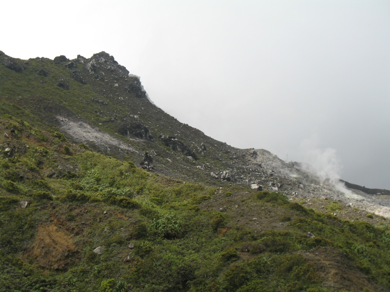 Gunung Sibayak, Sumatra, Indonesia